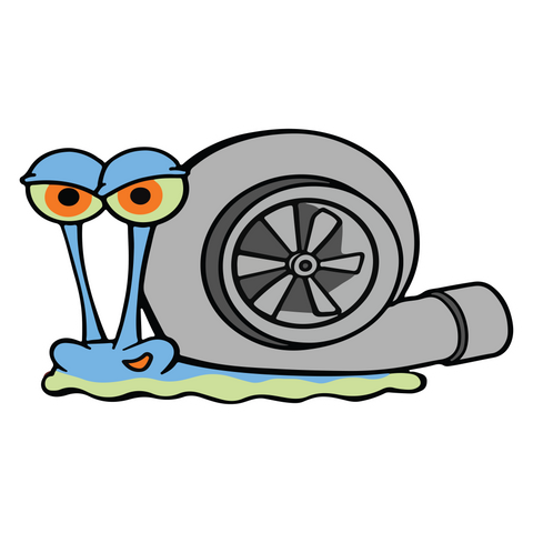 Turbo Snail Sticker