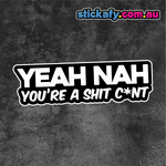 Yeah Nah Sticker