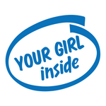 Your Girl Inside Sticker