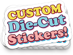 Custom Vinyl Die Cut Stickers (Special!)