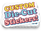 Custom Vinyl Die Cut Stickers (Special!)